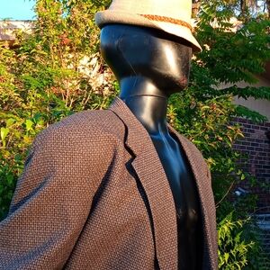 COMO MEN'S PURE WOOL (2) BUTTON TEXTURED FABRIC LUXURY BLAZER (KOREA)